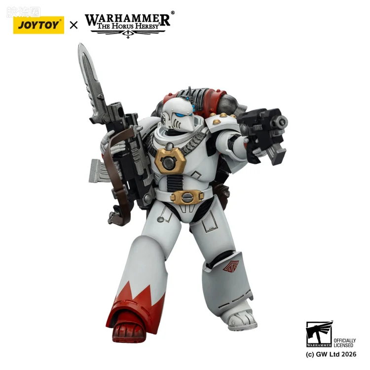 JOYTOY x 战锤40K null HH白疤军团 MK4型战术军团士兵