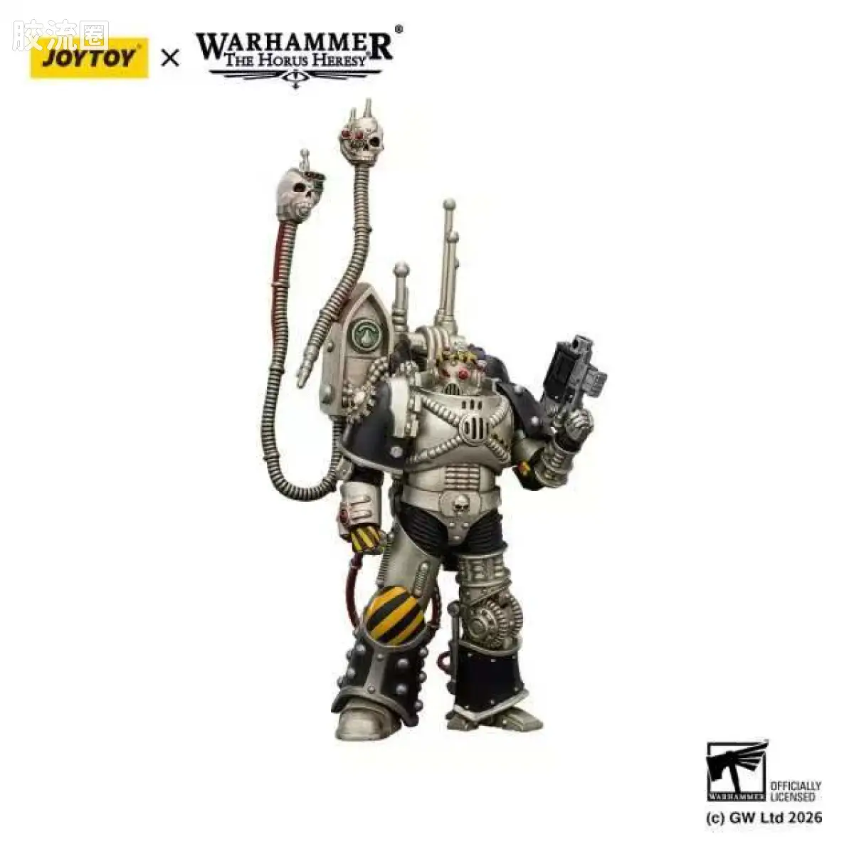 JOYTOY x 战锤40K null HH钢铁勇士 军团先驱 配备爆矢手枪