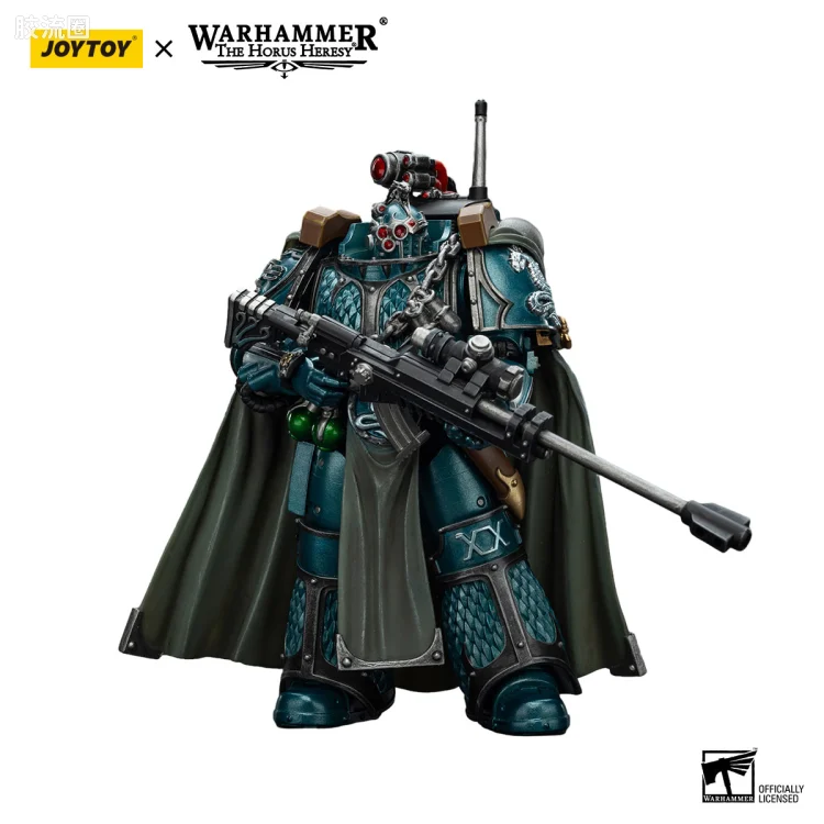 JOYTOY x 战锤40K null HH阿尔法军团 伊修度斯“千人一体”（狙击步枪＆能量匕首）