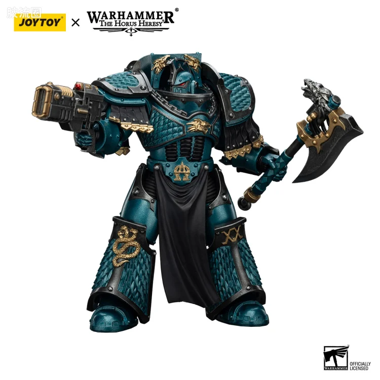 JOYTOY x 战锤40K null HH阿尔法 勒尔纳终结者（爆燃铳）