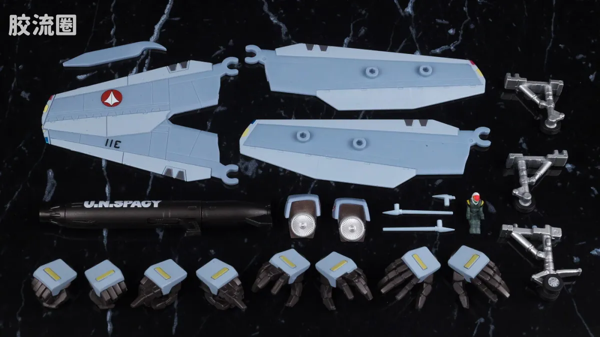 HI-METAL R 普通版 VF-0A 凤凰(工藤真机)+QF-2200D-B Ghost - 图片
