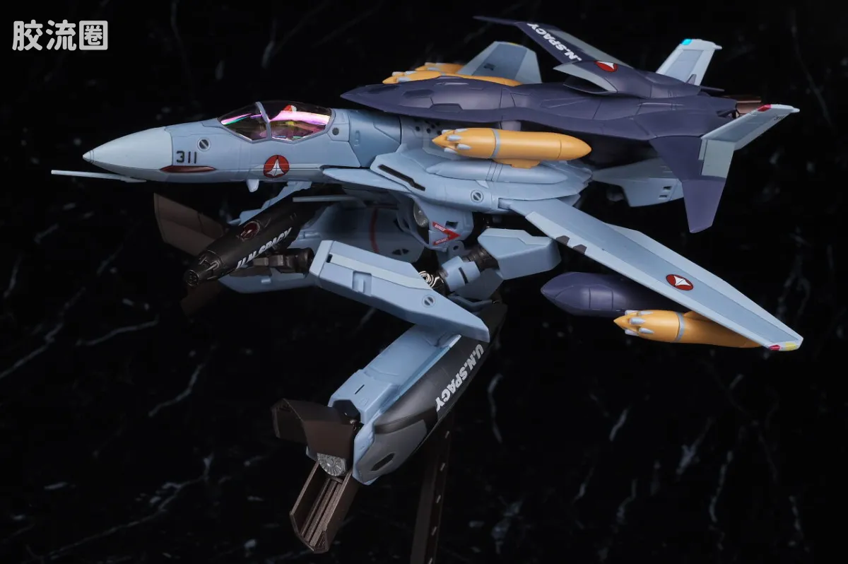 HI-METAL R 普通版 VF-0A 凤凰(工藤真机)+QF-2200D-B Ghost - 图片
