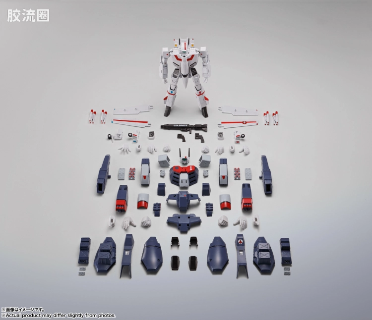 HI-METAL R 普通版 VF-1J 装甲女武神(一条辉机) REVIVAL Ver. - 图片