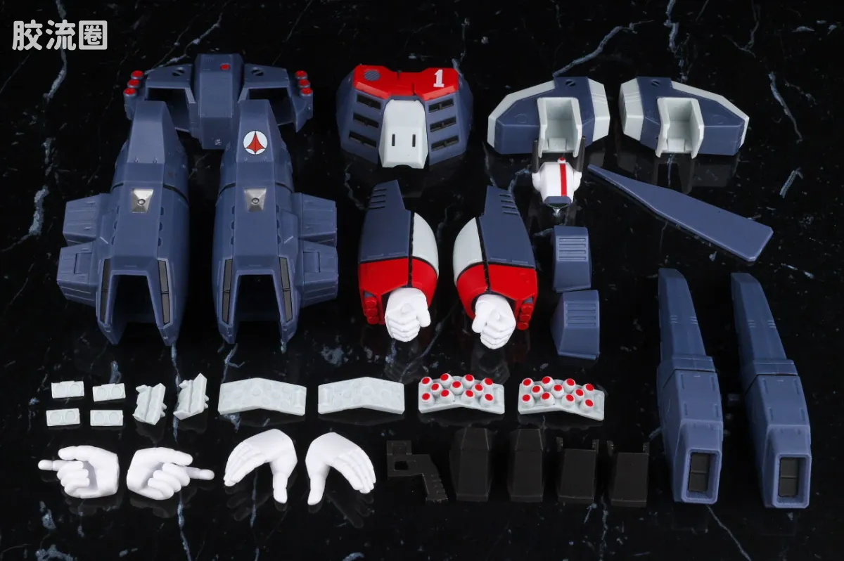 HI-METAL R 普通版 VF-1J 装甲女武神(一条辉机) REVIVAL Ver. - 图片