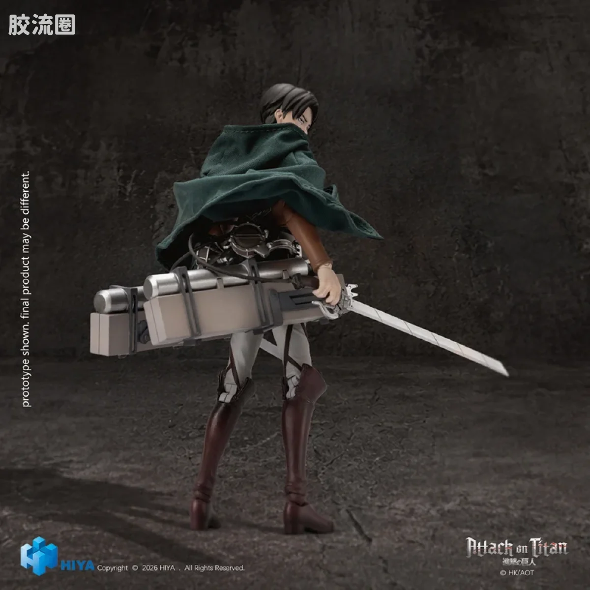 Hiya Toys/海雅 进击的巨人 利威尔·阿克曼 - 图片