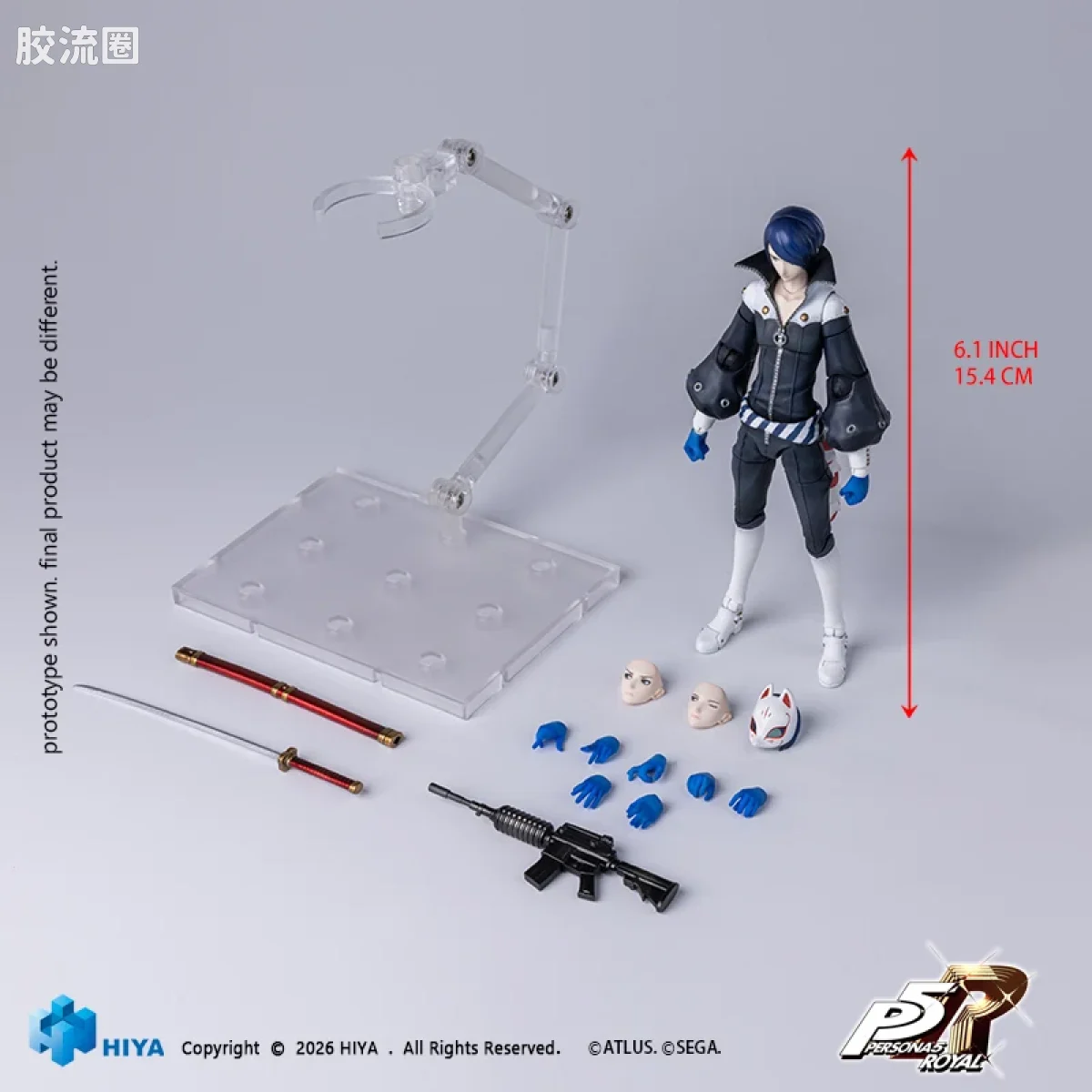 Hiya Toys/海雅 女神异闻录 P5R Fox - 图片