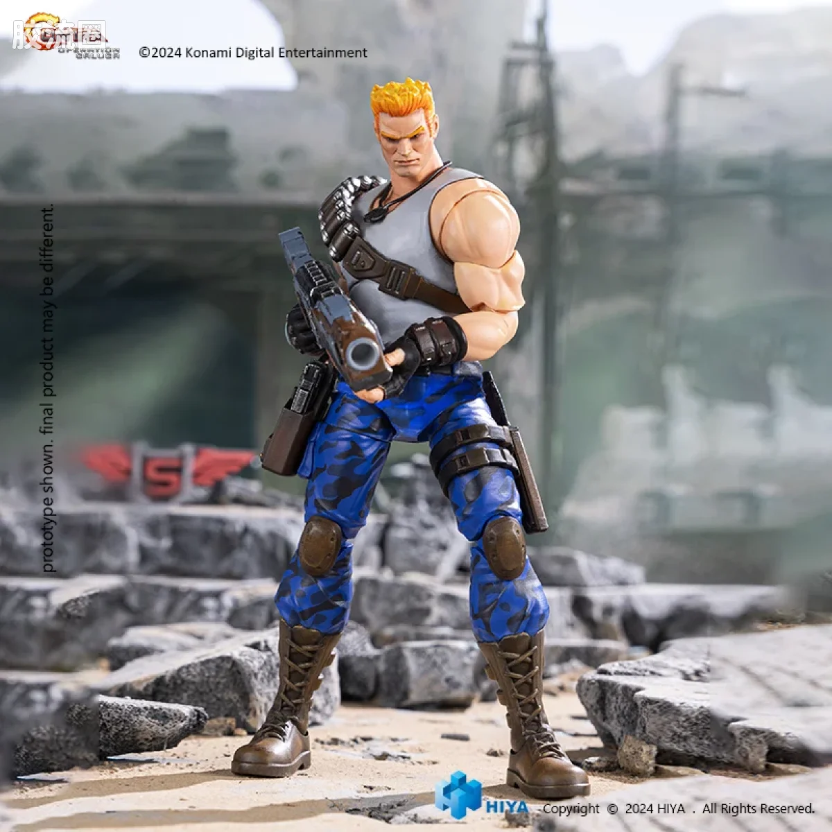 Hiya Toys/海雅 魂斗罗 《魂斗罗：加卢加行动》比尔·雷泽 - 图片