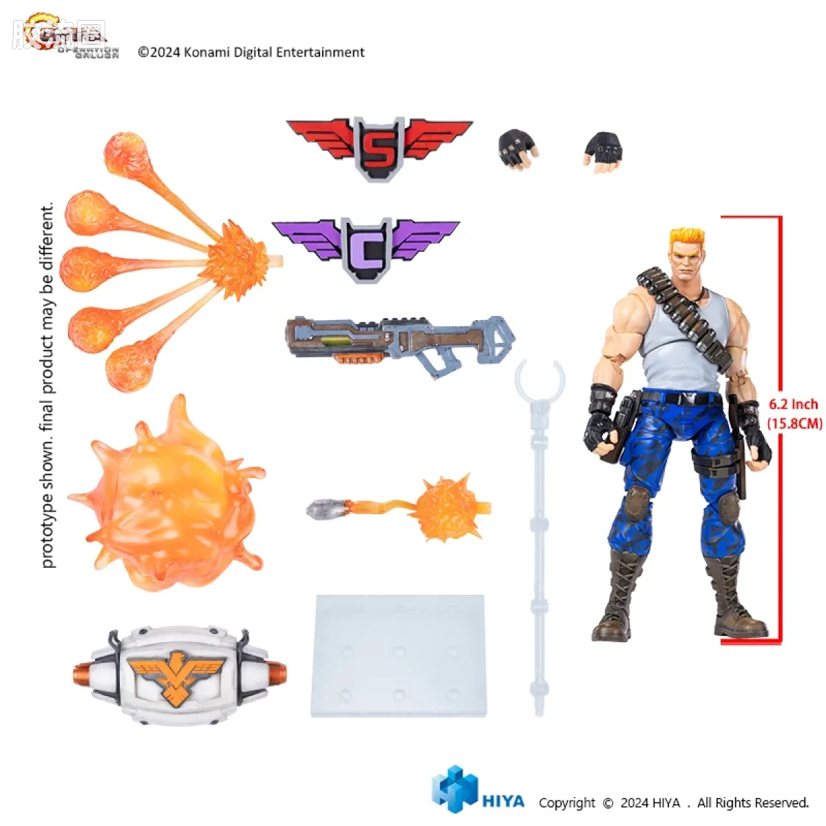 Hiya Toys/海雅 魂斗罗 《魂斗罗：加卢加行动》比尔·雷泽 - 图片