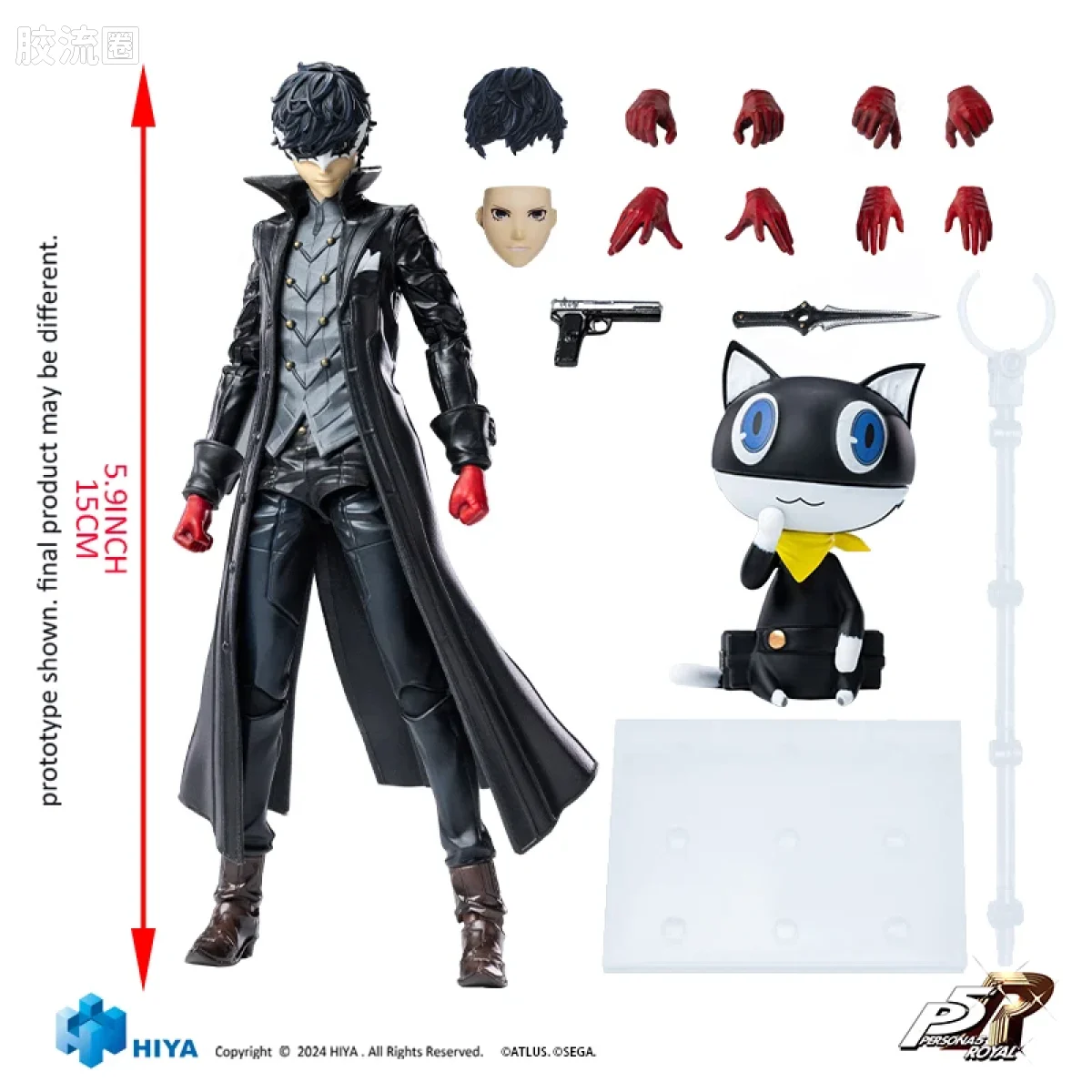Hiya Toys/海雅 女神异闻录 P5R JOKER - 图片