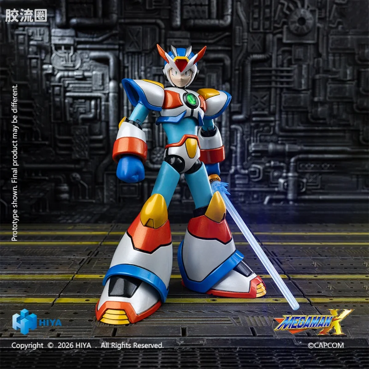 Hiya Toys/海雅 洛克人 《洛克人X》系列 艾克斯 极限装甲版 - 图片