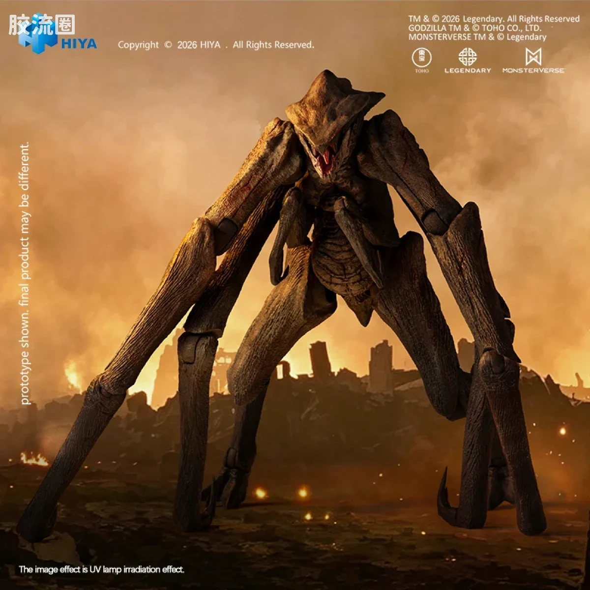 Hiya Toys/海雅 极致超值系列 哥斯拉2：怪兽之王(2019) 穆托 - 图片