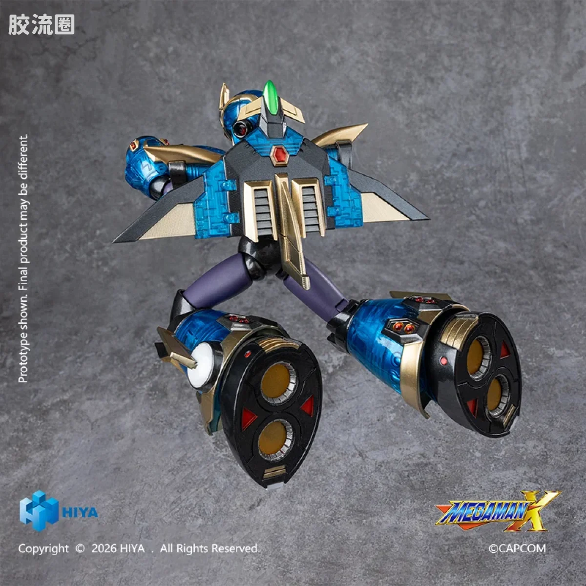 Hiya Toys/海雅 洛克人 《洛克人X》系列 艾克斯 究极装甲版 - 图片