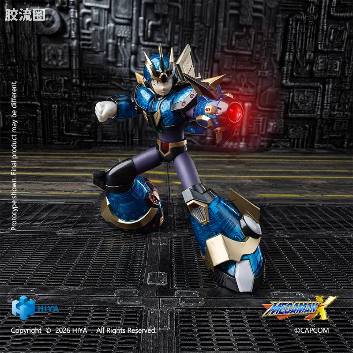 Hiya Toys/海雅 洛克人 《洛克人X》系列 艾克斯 究极装甲版 - 图片