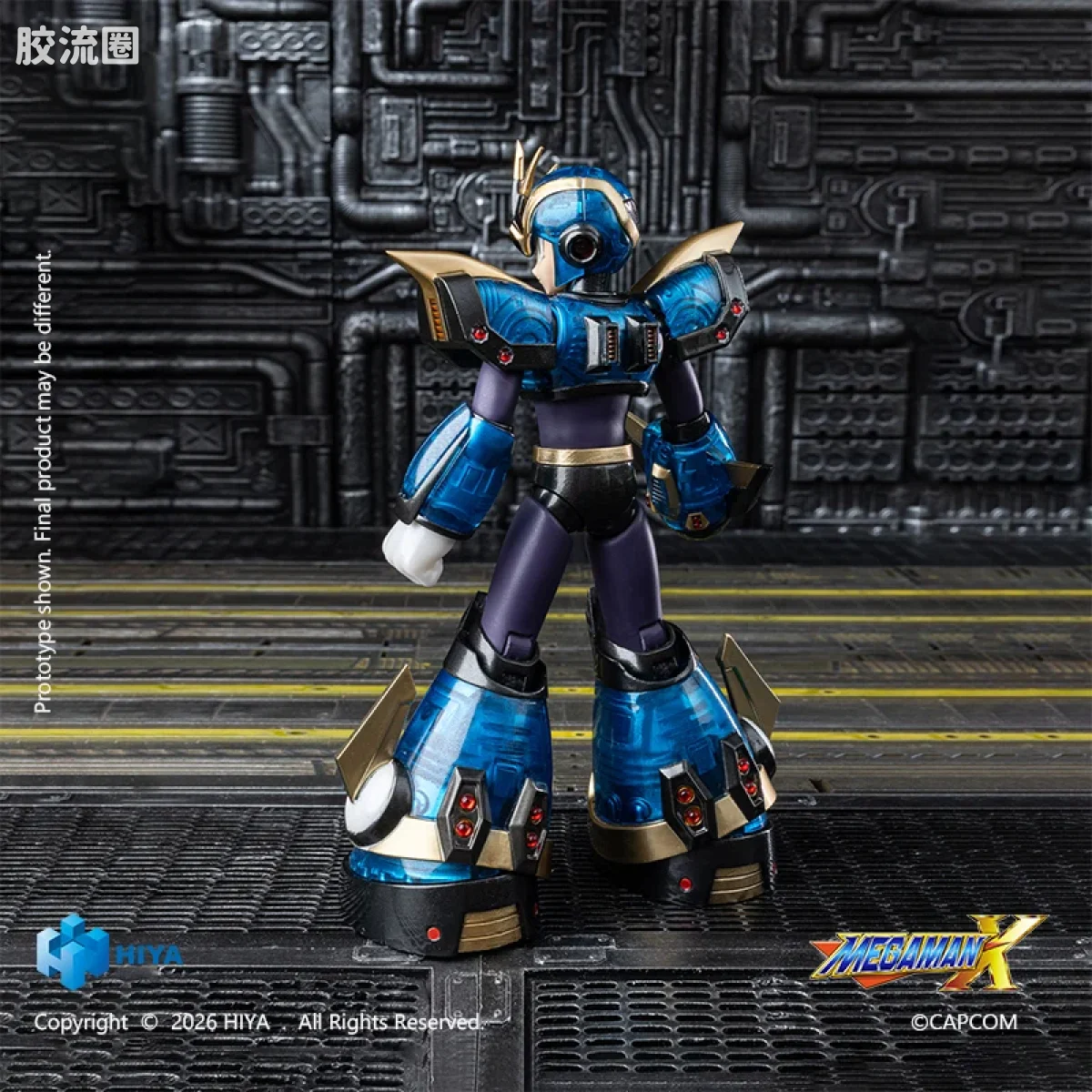 Hiya Toys/海雅 洛克人 《洛克人X》系列 艾克斯 究极装甲版 - 图片