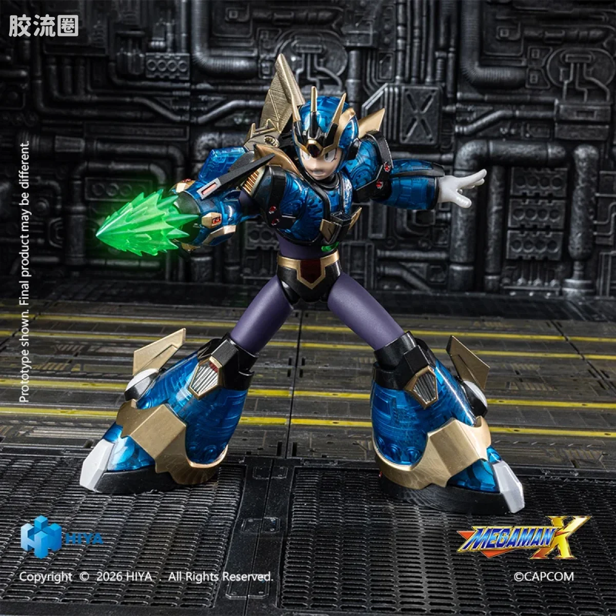 Hiya Toys/海雅 洛克人 《洛克人X》系列 艾克斯 究极装甲版 - 图片