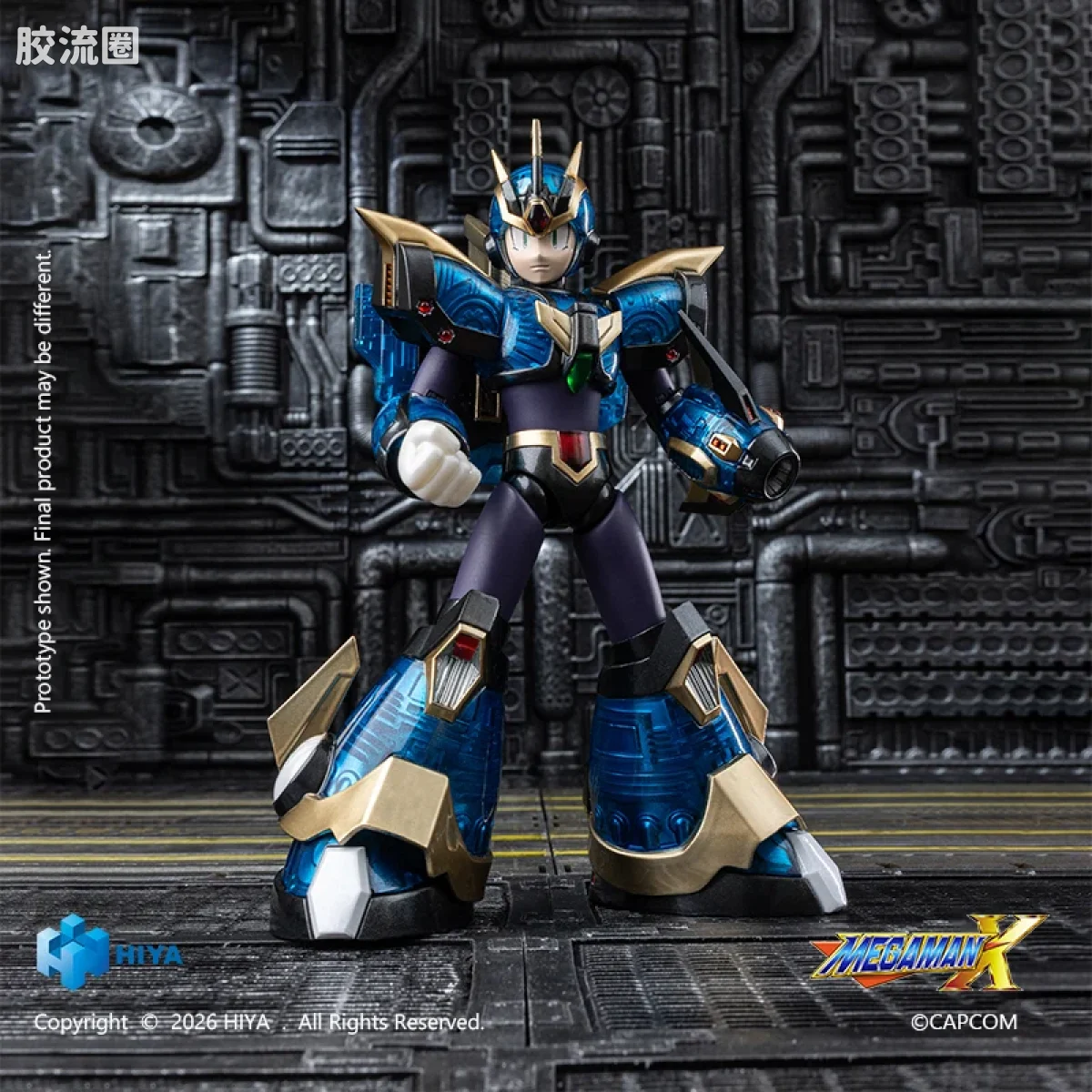 Hiya Toys/海雅 洛克人 《洛克人X》系列 艾克斯 究极装甲版 - 图片