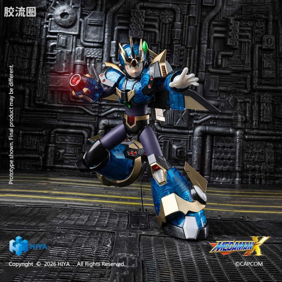Hiya Toys/海雅 洛克人 《洛克人X》系列 艾克斯 究极装甲版 - 图片