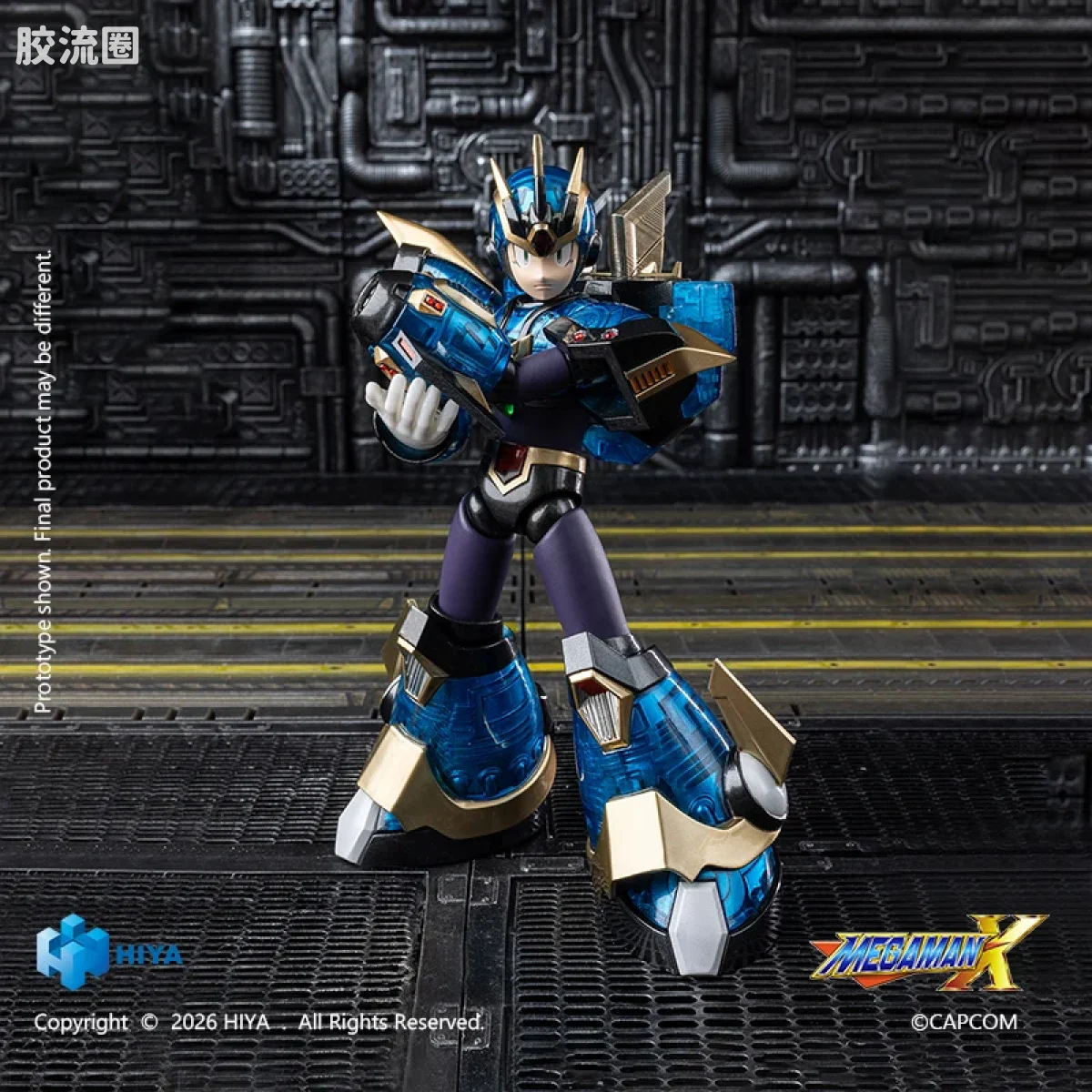 Hiya Toys/海雅 洛克人 《洛克人X》系列 艾克斯 究极装甲版 - 图片