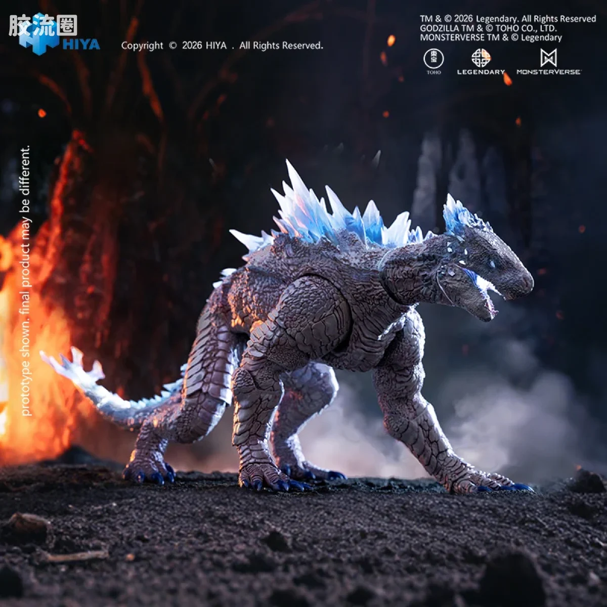 Hiya Toys/海雅 极致超值系列+ 《哥斯拉大战金刚：新帝国》冰霜吐息 雪魔 - 图片