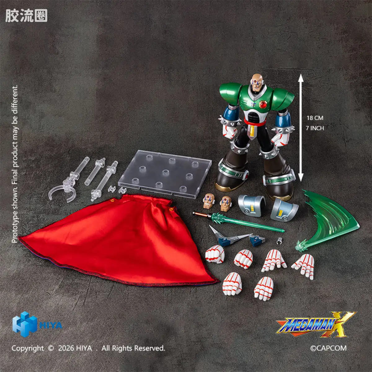 Hiya Toys/海雅 洛克人 《洛克人X》系列 西格玛 - 图片