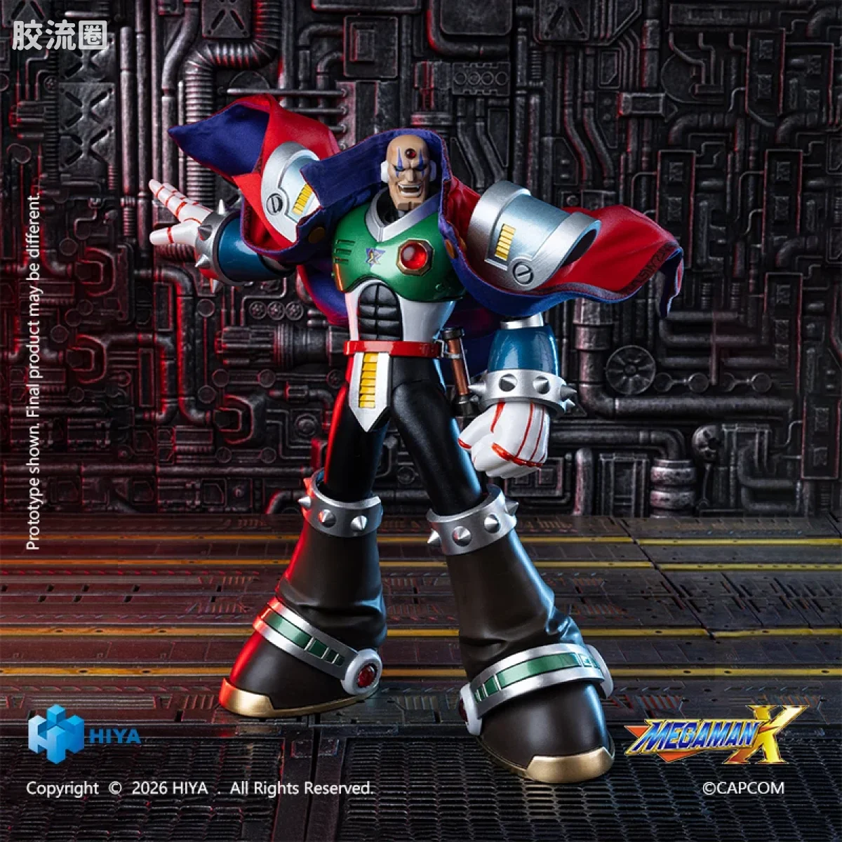 Hiya Toys/海雅 洛克人 《洛克人X》系列 西格玛 - 图片