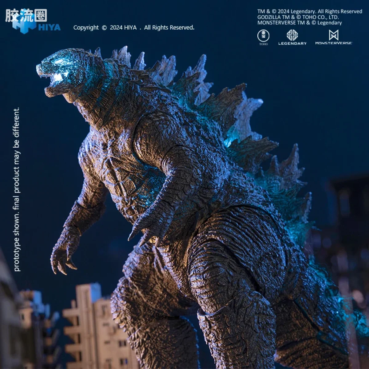 Hiya Toys/海雅 极致超值系列+ 哥斯拉大战金刚（2021） 热能射线哥斯拉 - 图片