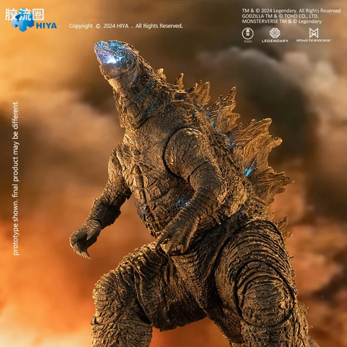 Hiya Toys/海雅 极致超值系列+ 哥斯拉大战金刚（2021） 热能射线哥斯拉 - 图片