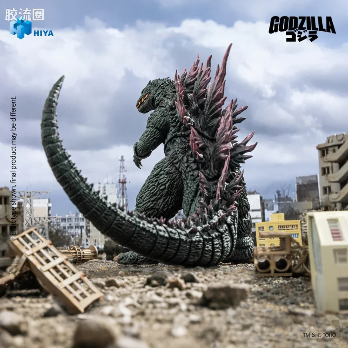Hiya Toys/海雅 极致超值系列 《哥斯拉对梅加洛》2000 哥斯拉 - 图片