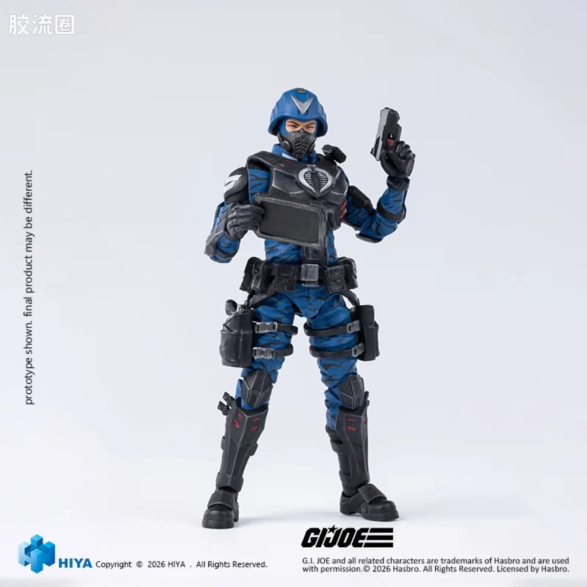 Hiya Toys/海雅 1/18 动漫 特种部队系列 眼镜蛇军官 - 图片