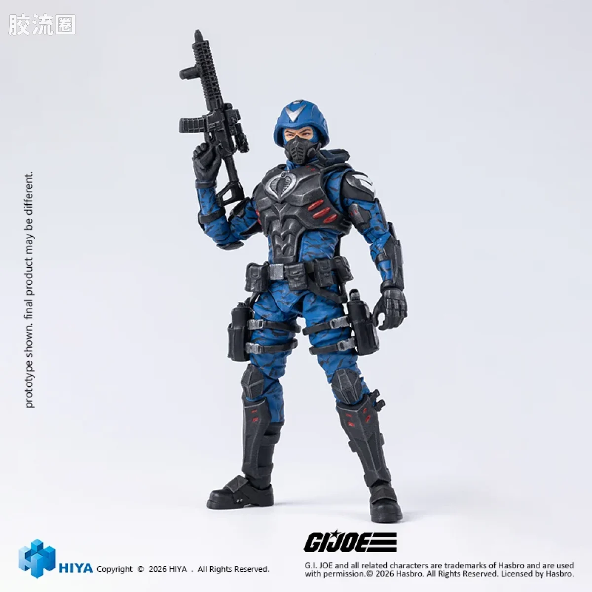 Hiya Toys/海雅 1/18 动漫 特种部队系列 眼镜蛇军官 - 图片