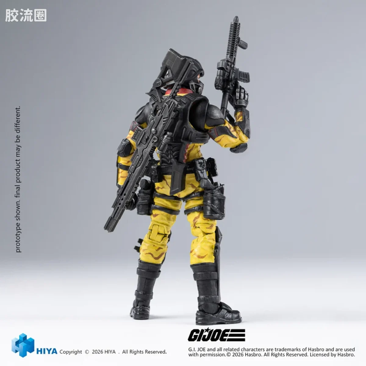 Hiya Toys/海雅 1/18 动漫 特种部队系列 眼镜蛇军官 蟒蛇巡逻队版 - 图片