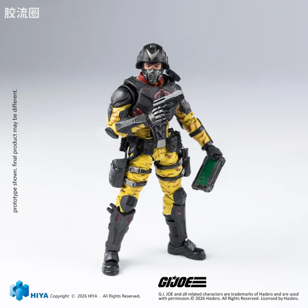 Hiya Toys/海雅 1/18 动漫 特种部队系列 眼镜蛇军官 蟒蛇巡逻队版 - 图片