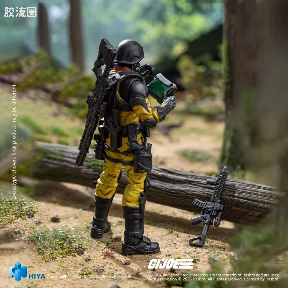 Hiya Toys/海雅 1/18 动漫 特种部队系列 眼镜蛇军官 蟒蛇巡逻队版 - 图片