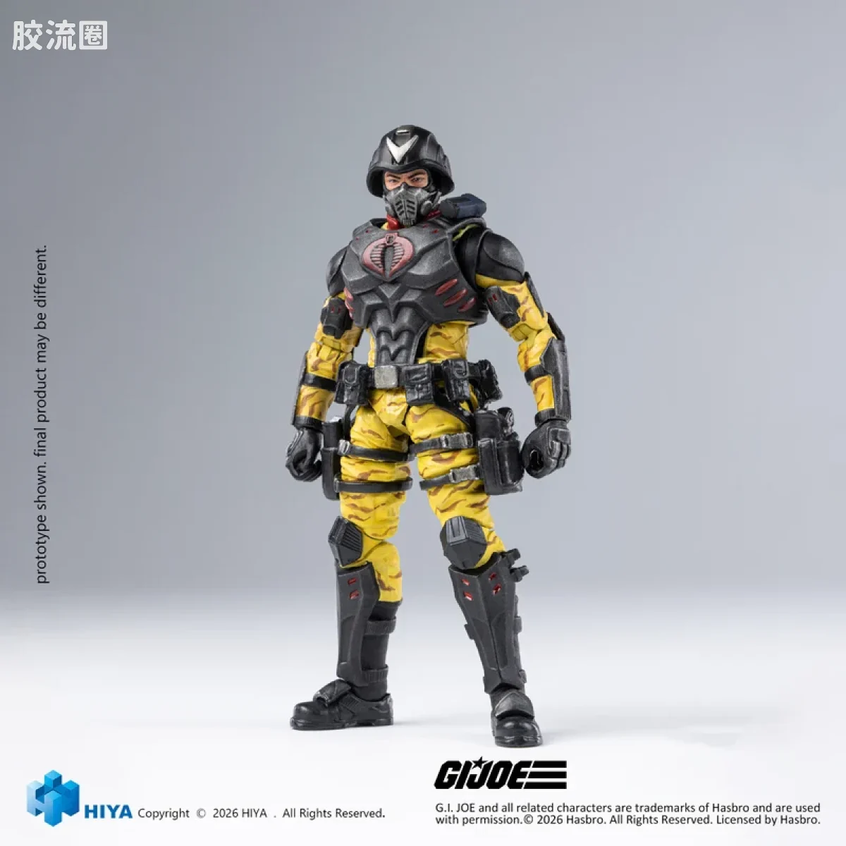 Hiya Toys/海雅 1/18 动漫 特种部队系列 眼镜蛇军官 蟒蛇巡逻队版 - 图片