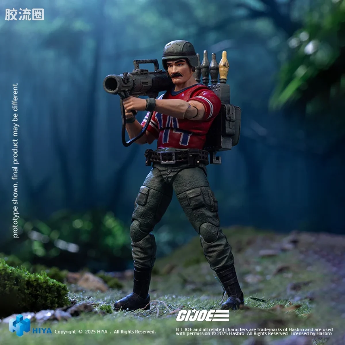 Hiya Toys/海雅 1/18 动漫 特种部队系列 火箭筒 - 图片