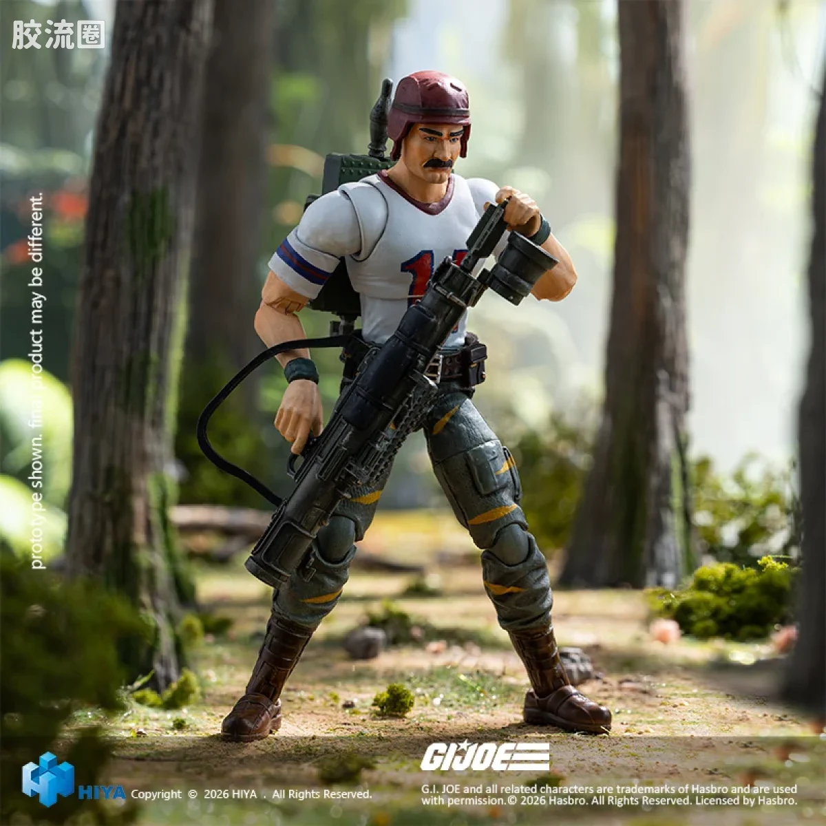 Hiya Toys/海雅 1/18 动漫 特种部队系列 火箭筒 老虎力量版 - 图片