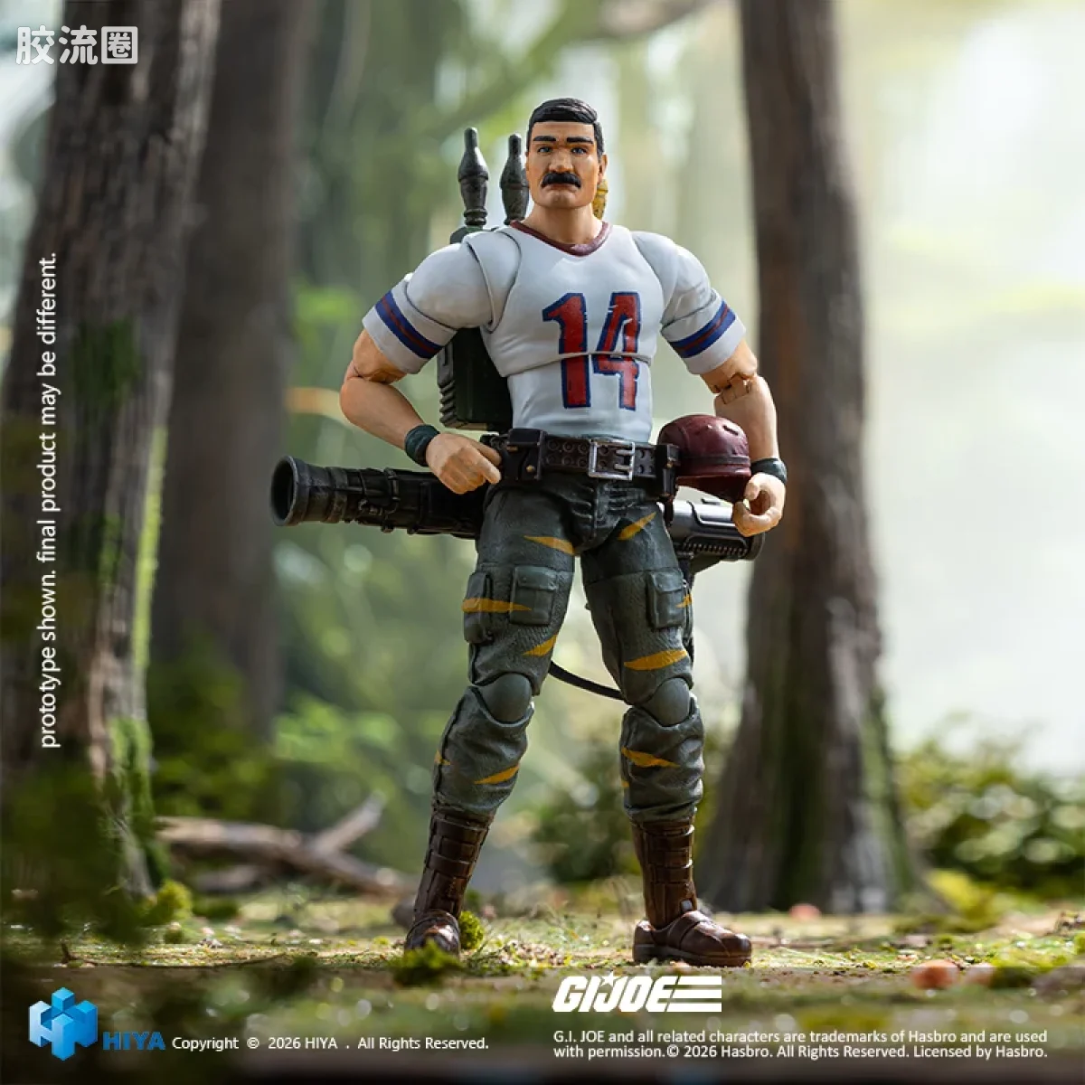 Hiya Toys/海雅 1/18 动漫 特种部队系列 火箭筒 老虎力量版 - 图片
