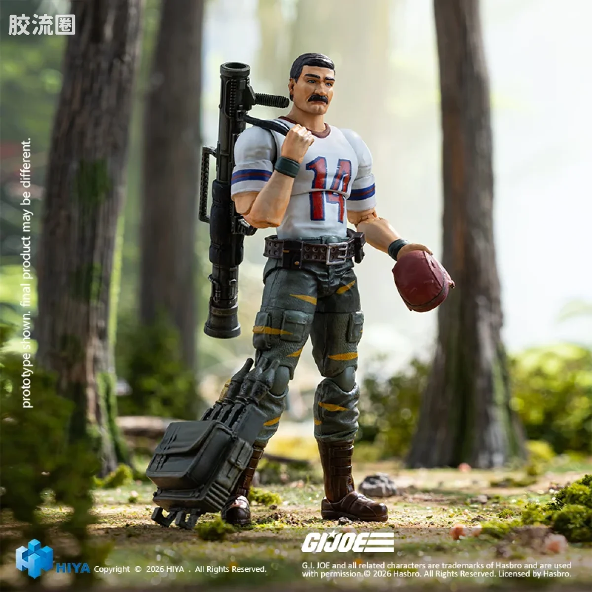 Hiya Toys/海雅 1/18 动漫 特种部队系列 火箭筒 老虎力量版 - 图片