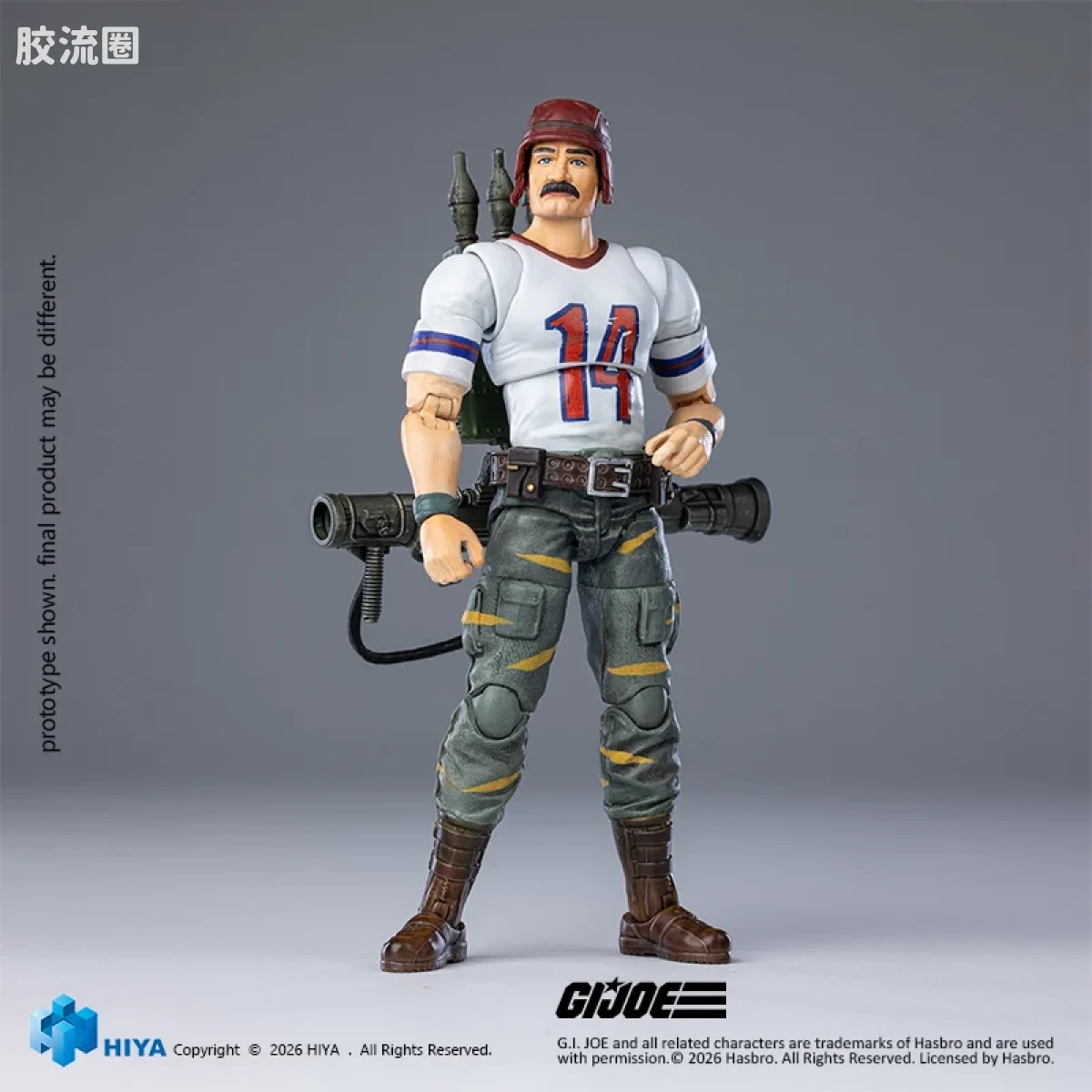 Hiya Toys/海雅 1/18 动漫 特种部队系列 火箭筒 老虎力量版 - 图片