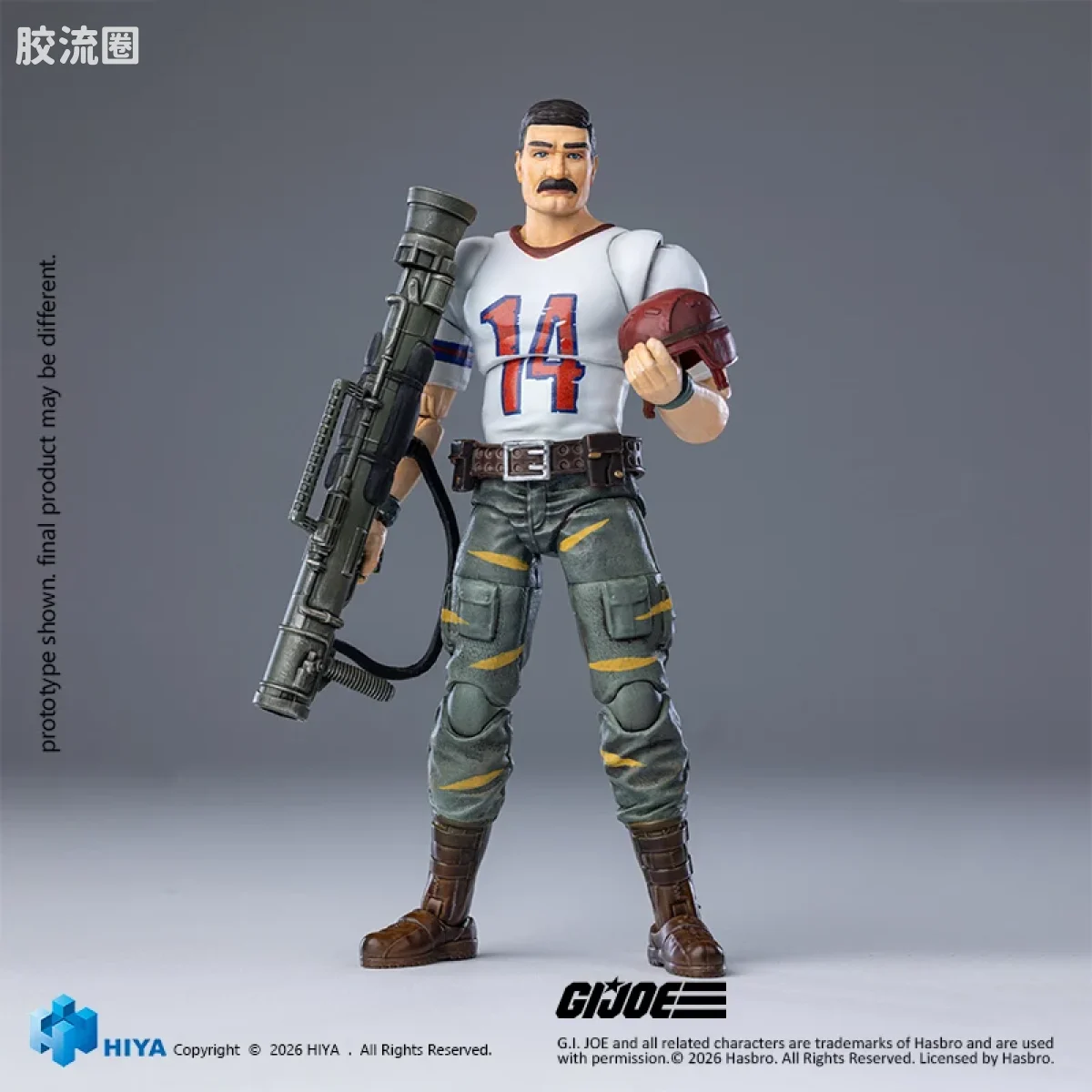 Hiya Toys/海雅 1/18 动漫 特种部队系列 火箭筒 老虎力量版 - 图片