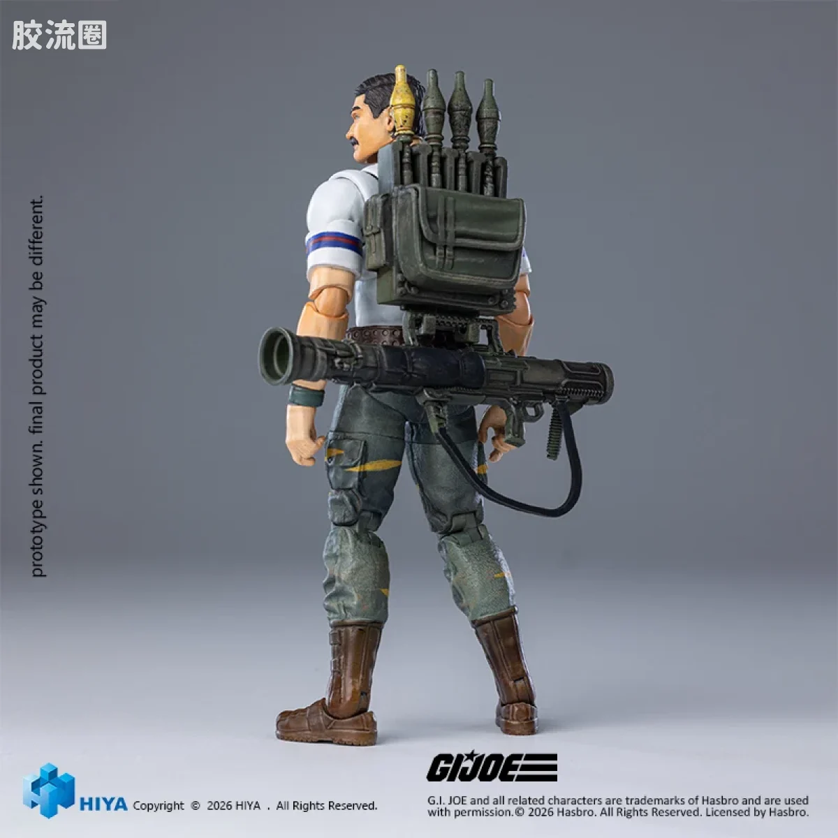 Hiya Toys/海雅 1/18 动漫 特种部队系列 火箭筒 老虎力量版 - 图片