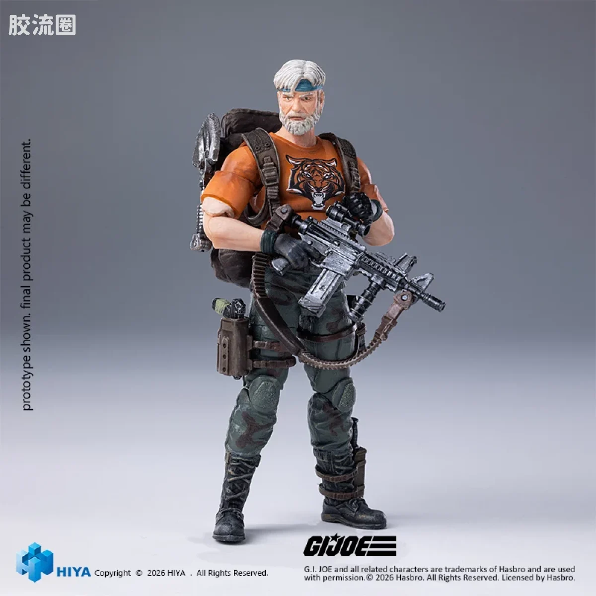 Hiya Toys/海雅 1/18 动漫 特种部队系列 内陆 老虎力量版 - 图片
