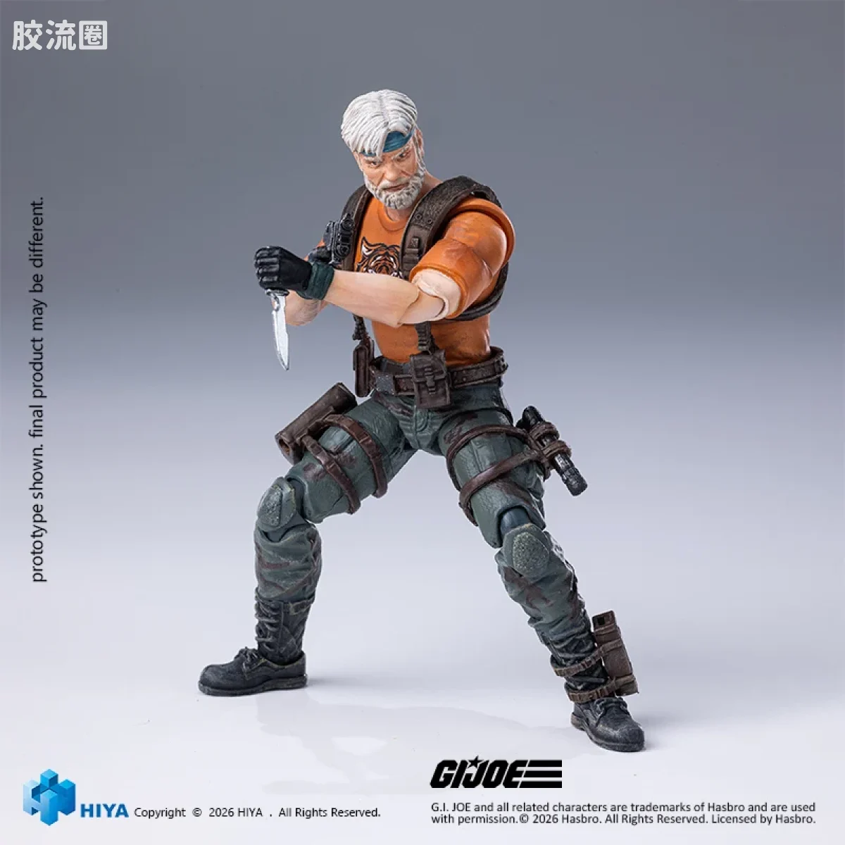 Hiya Toys/海雅 1/18 动漫 特种部队系列 内陆 老虎力量版 - 图片