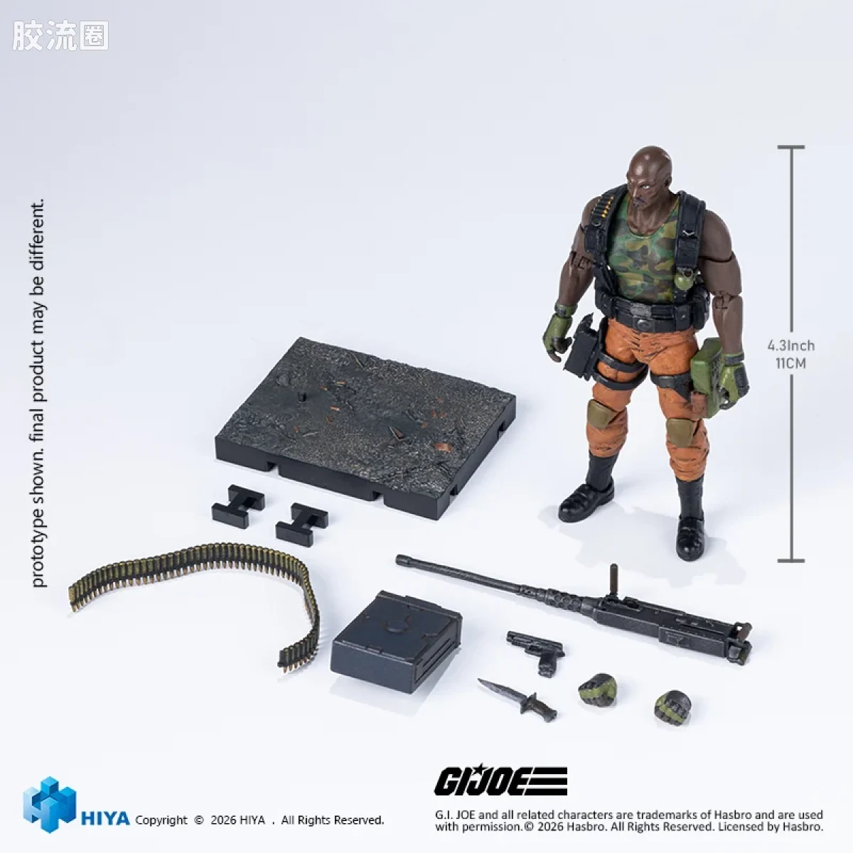 Hiya Toys/海雅 1/18 动漫 特种部队系列 路障 - 图片