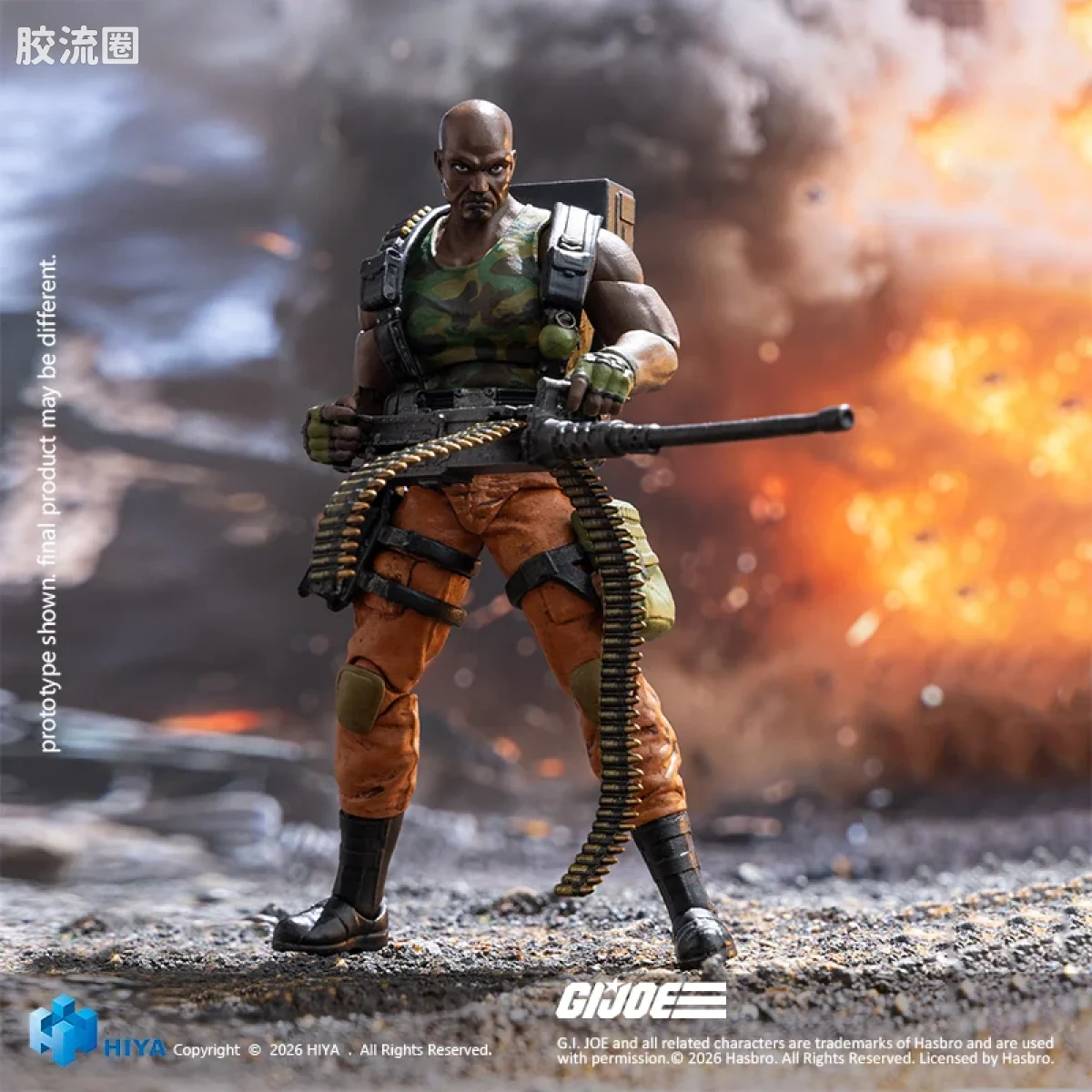 Hiya Toys/海雅 1/18 动漫 特种部队系列 路障 - 图片