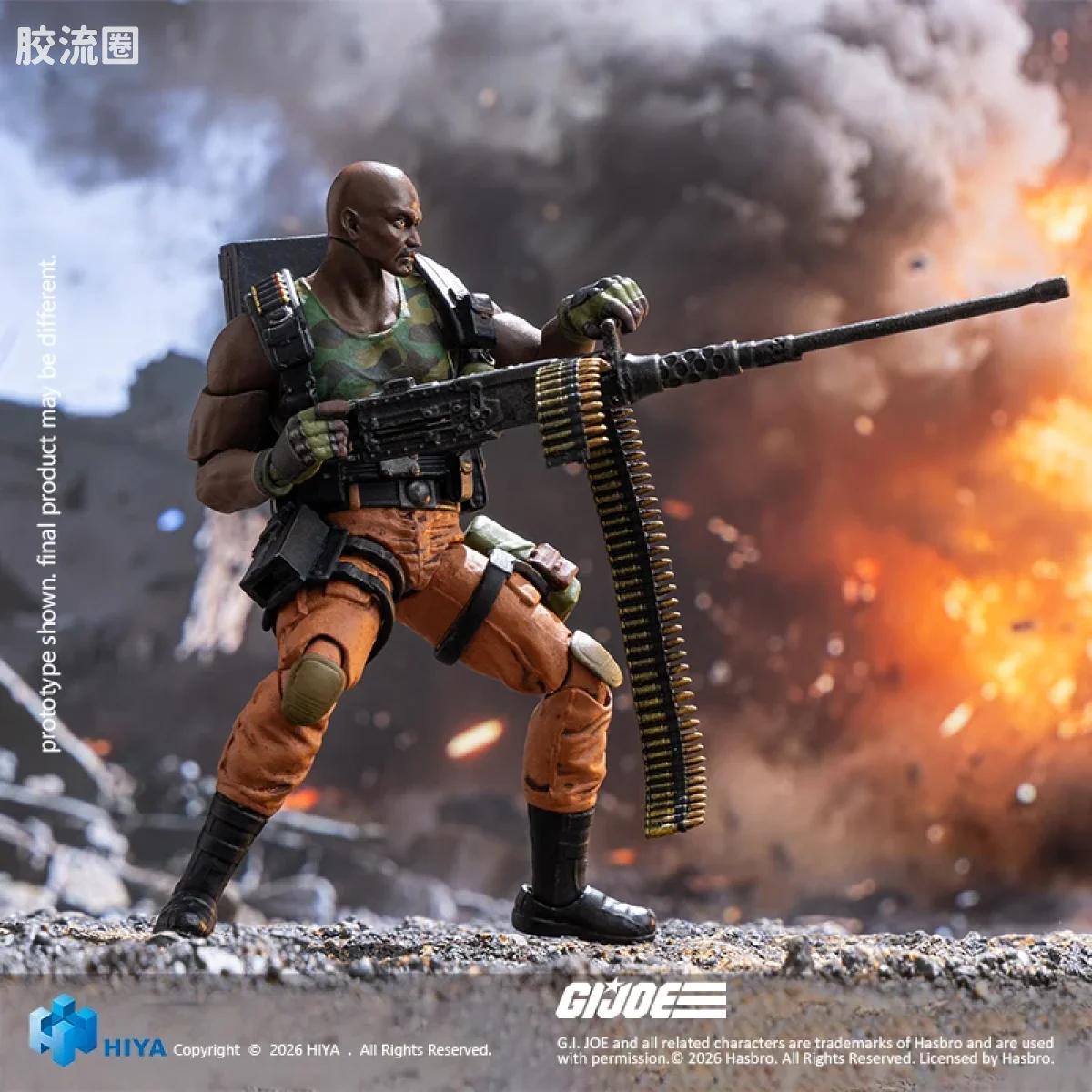 Hiya Toys/海雅 1/18 动漫 特种部队系列 路障 - 图片