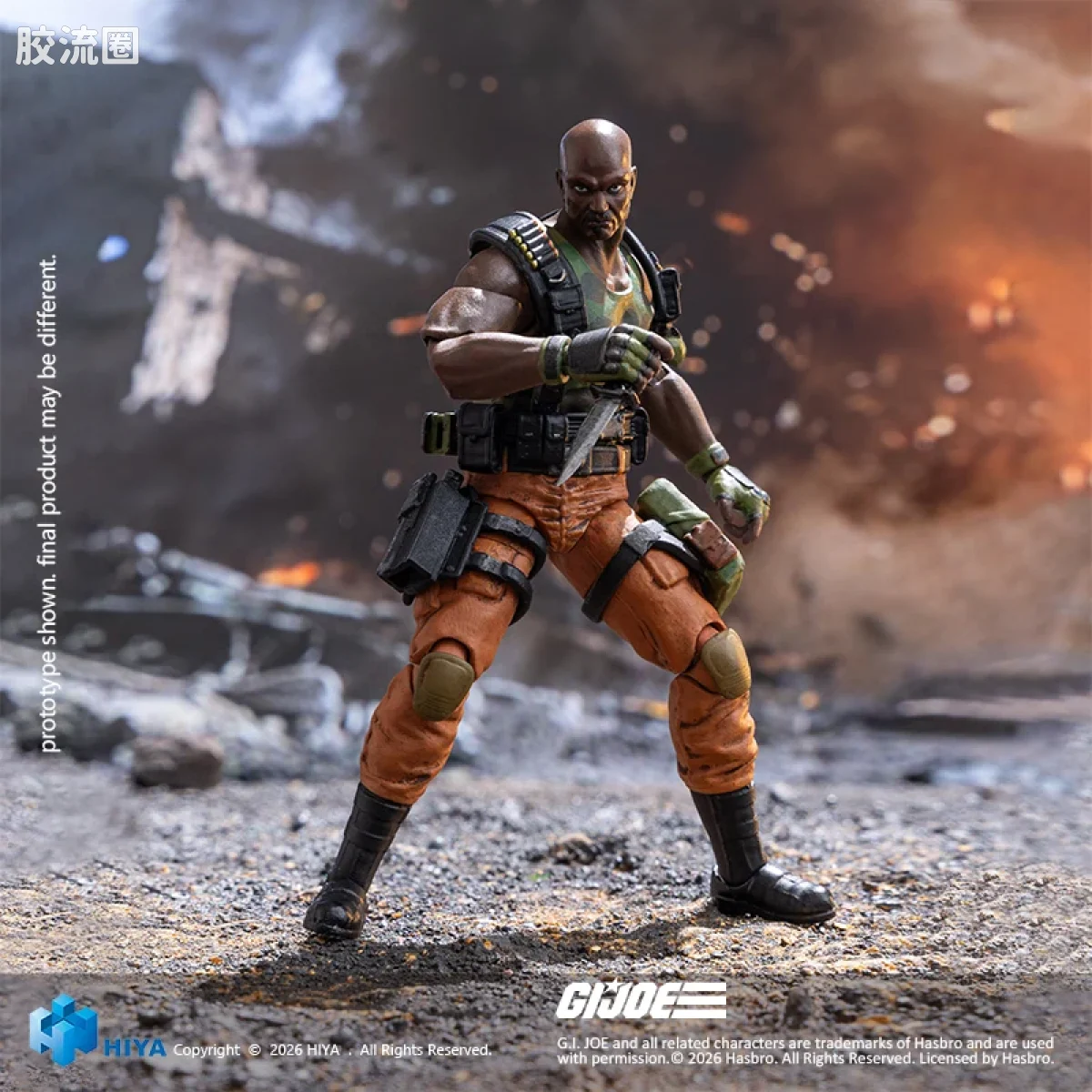 Hiya Toys/海雅 1/18 动漫 特种部队系列 路障 - 图片