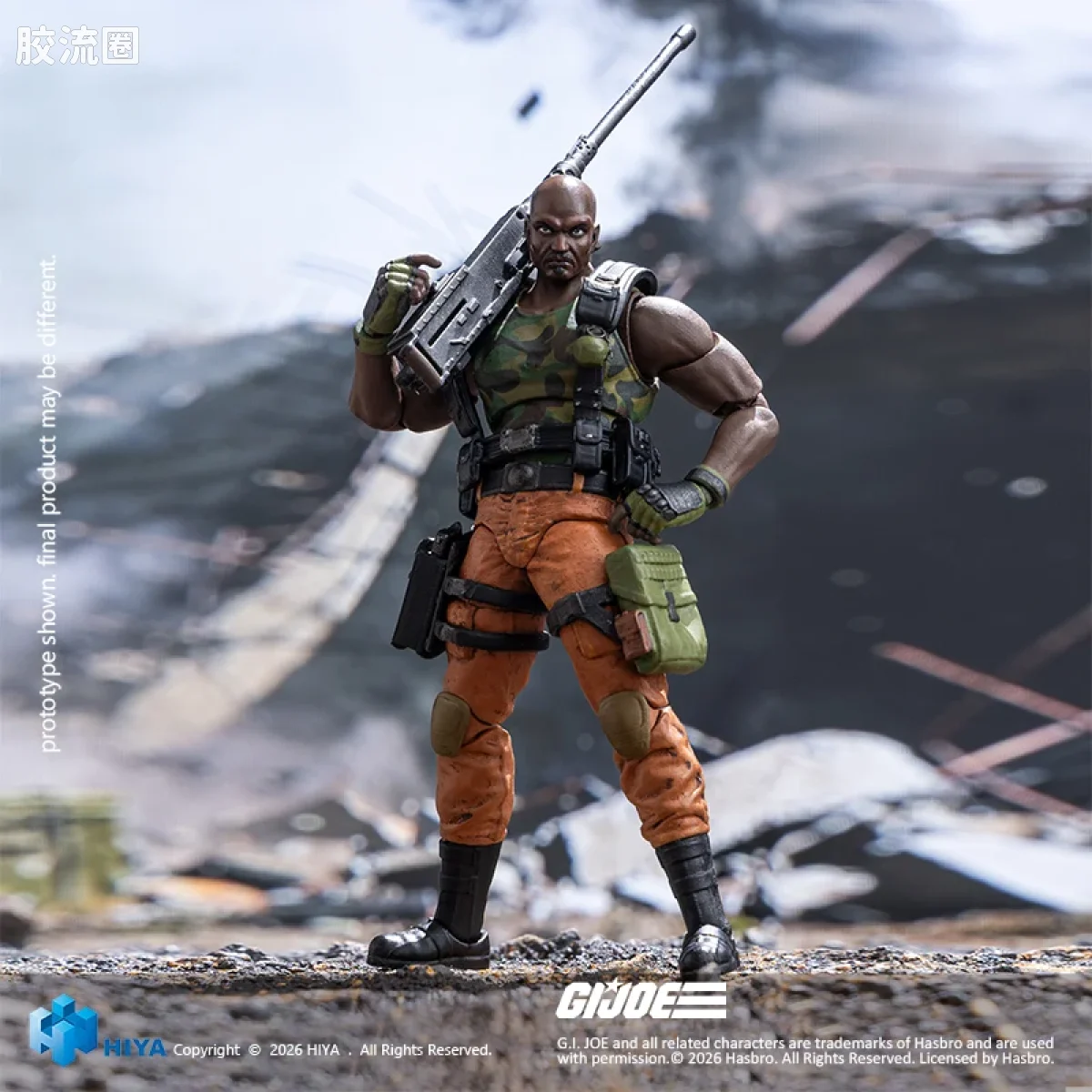 Hiya Toys/海雅 1/18 动漫 特种部队系列 路障 - 图片