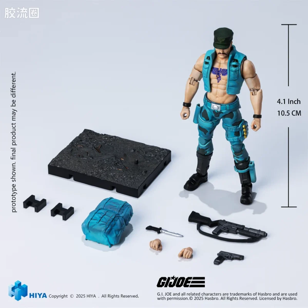 Hiya Toys/海雅 1/18 动漫 特种部队系列 冈霍 海军陆战队版 - 图片