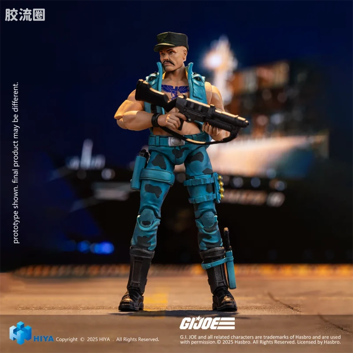 Hiya Toys/海雅 1/18 动漫 特种部队系列 冈霍 海军陆战队版 - 图片